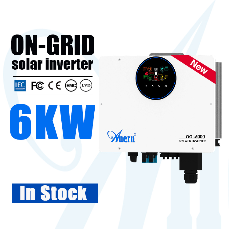 Off Grid Solar Inverter 48V 6000W - Convertisseur solaire hybride haute fréquence Anern