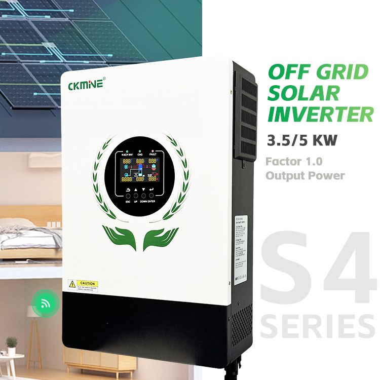 Off Grid Solar Inverter 48V 6000W - CKMINE 5KW 48V DC vers AC