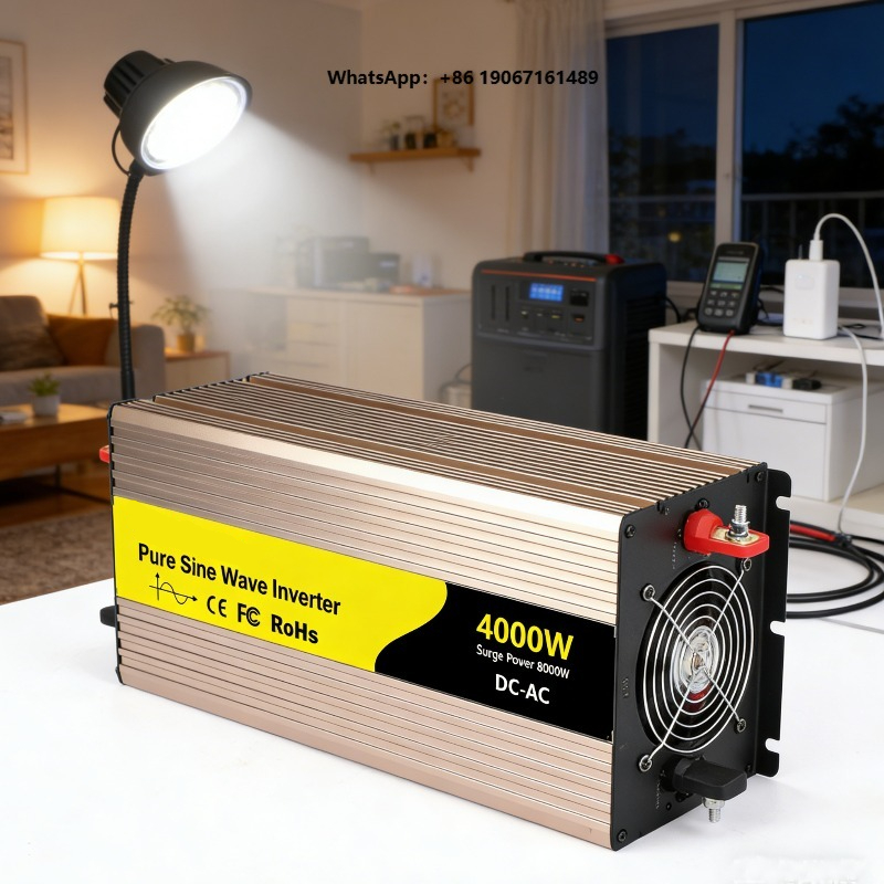 Convertisseur solaire monophas - Pure Sine Wave Inverter 5000W 48V 220V avis et prix