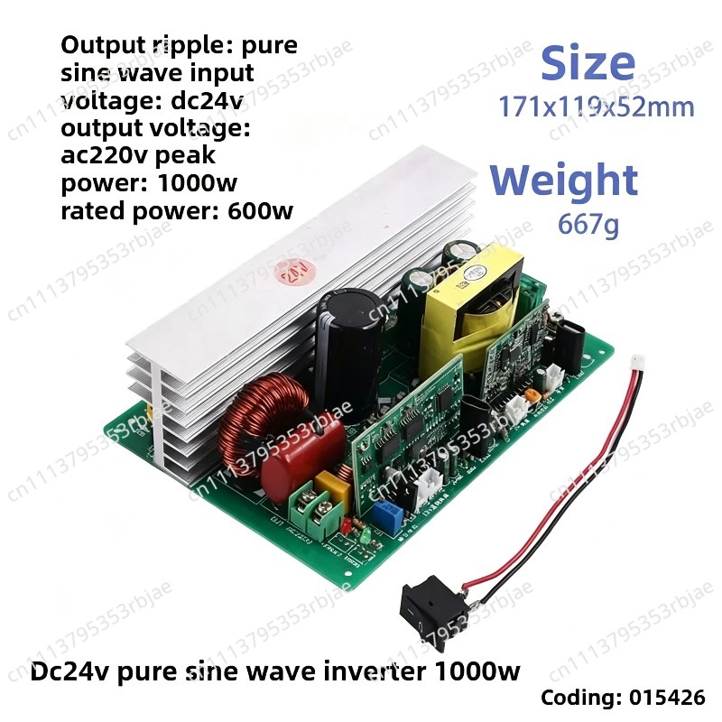 Carte mère d'onduleur à onde s - Pure Sine Wave Inverter Board 24V 48V avis et prix