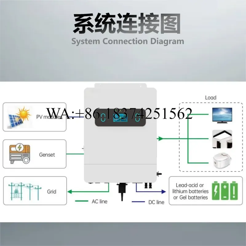 Wmwmnu pour onduleur solaire h - Split Phase Inverter 10Kw 110V 220V avis et prix