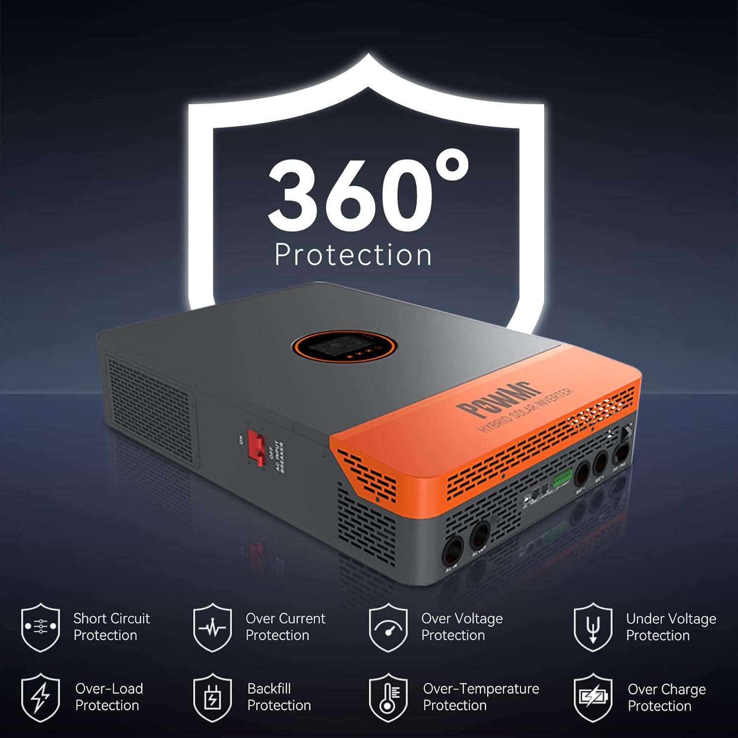 PowMr 16KW 10KW Onduleur monop - Split Phase Inverter 10Kw 110V 220V avis et prix
