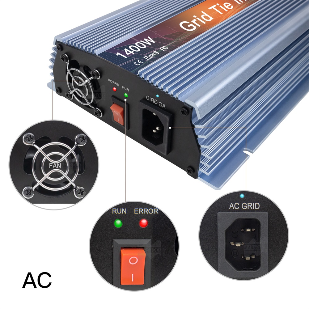 Micro onduleur solaire 1400W,  - Micro Inverter 1400W Solar Grid Tie avis et prix